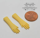 1:12 Dollhouse Miniature Yellow Rubber Gloves HH AZ IM65607