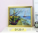 1:12 Dollhouse Miniature Painting Mini Picture/Miniature Photo Van Gogh D120-F