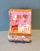 DIS 1:12 Dollhouse Miniature Sewing Basket Kit DI FS514