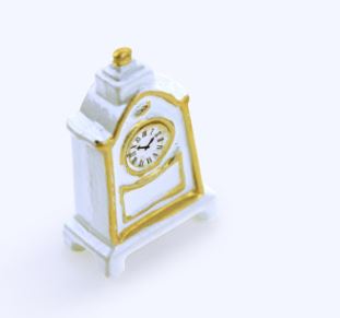 1:12 Dollhouse Miniature Table Clock/ Miniature Antique Clock C111