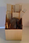 1:12 Dollhouse Miniature Wood Bin Kit DI DF171