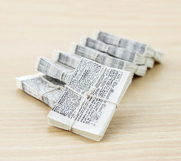 1:12 Miniature Newspaper D218