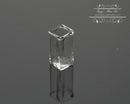 1:12 Miniature Square Clear Glass Vase BD HB018