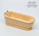 DIS 1:12 Dollhouse Miniature Unpainted Bath Tub AZ GW092