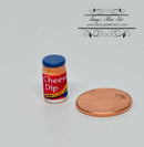 1:12 Dollhouse Miniature Cheese Dip Jar/ Miniature Groceries 54240