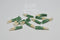 6 Bunches of 1:12Dollhouse Miniature Green Onion BD P035