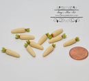 1:12 Dollhouse Miniature Parsnips/ 10 PC miniature Vegetables AZ G8382