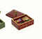 1:12 Dollhouse Miniature Sewing Box with Lid A117