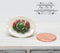 1:12 Dollhouse Miniature Crab on Plate BD K3057