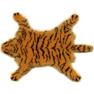 Tiger-skin Dollhouse Needlepoint Carpet Kit JGD 3213