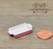 1:12 Miniature Pink Ceramic Baking Pan BD B428