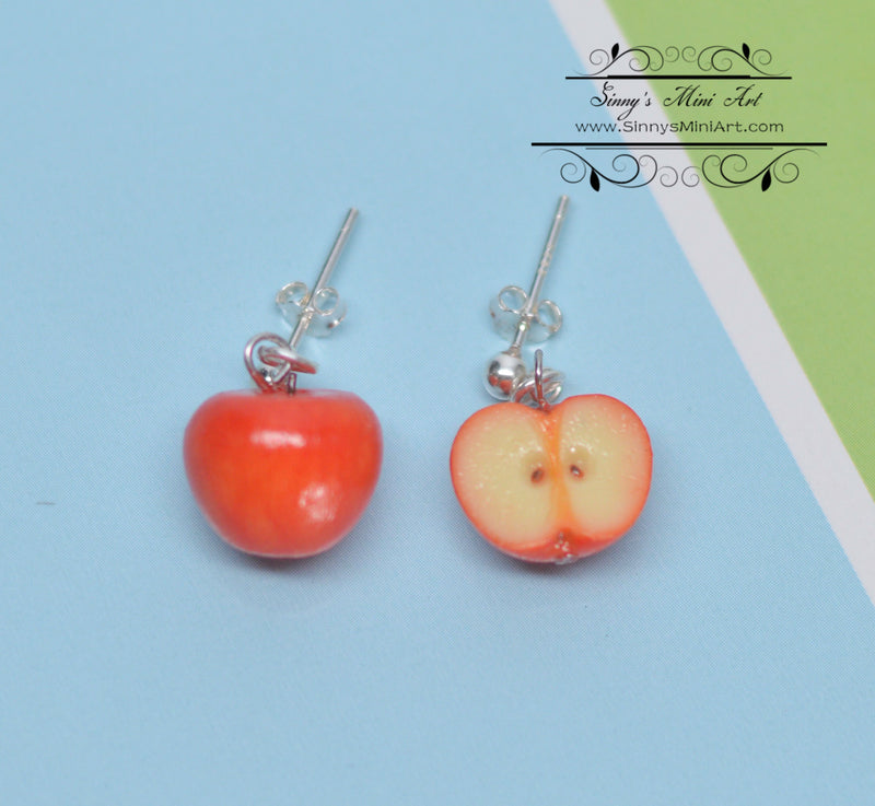 Miniature Apple Earrings/ Jewelry Set of CNXP 8