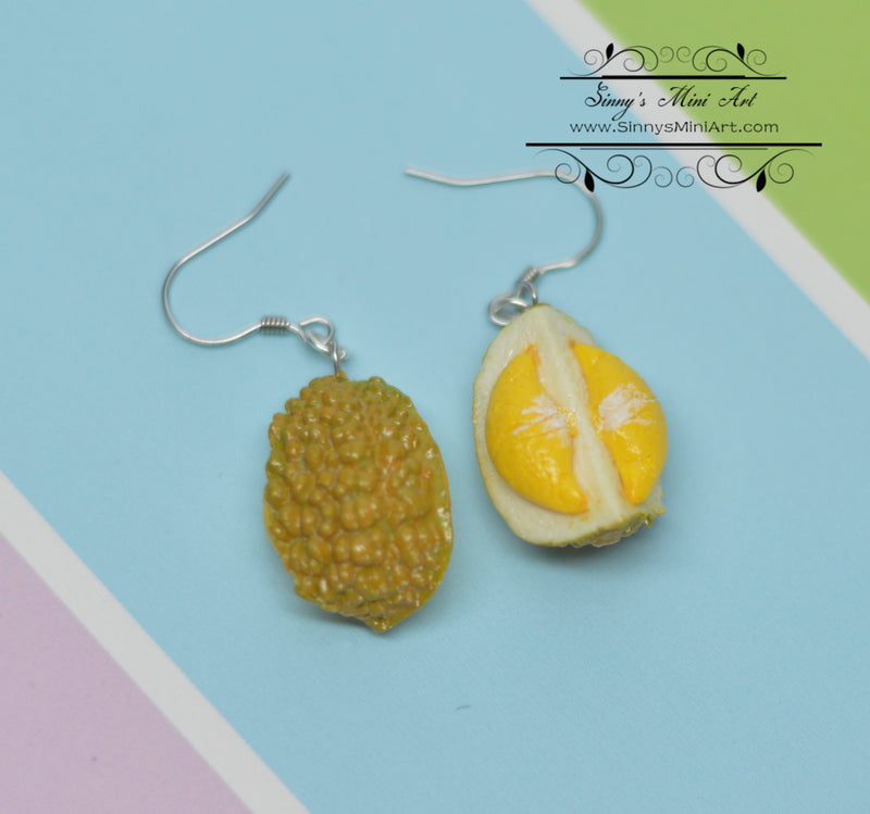 Miniature Durian Earrings/ Jewelry Set of CNXP 6