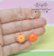 Miniature Orange Earrings/ Jewelry Set of CNXP 1-B