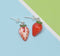 Miniature Strawberry Earrings/ Jewelry Set of CNXP 16