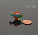 Dollhouse Miniature Glass Fish /Home Décor TMP 8