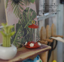 1:12 Dollhouse Miniature Humming Bird Feeder Red AZ IM65621