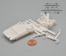 1:12 Doll Miniature Shelf Kit with Box Gray G19-B