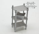 1:12 Doll Miniature Shelf Kit with Box Gray G19-C