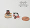 Hand Made Miniature Kachina Doll /Native America /SDTCW 10B