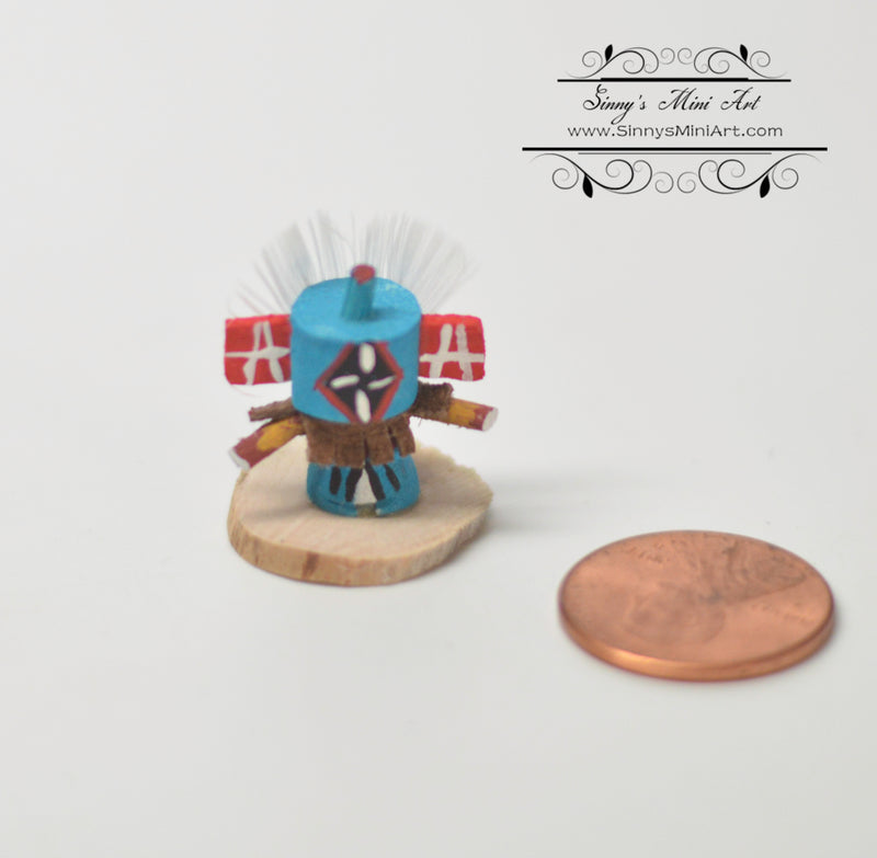 Hand Made Miniature Kachina Doll /Native America /SDTCW 10C