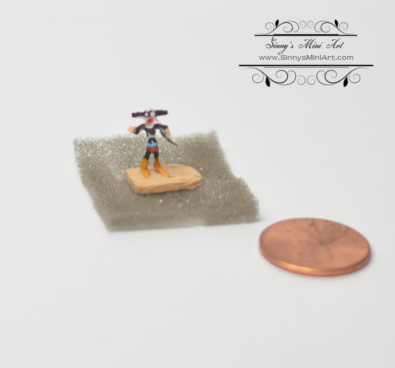 Hand Made Miniature Kachina Doll /Native America SDTCW 9E