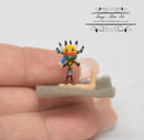Hand Made Miniature Kachina Doll /Native America /SDTCW-9J