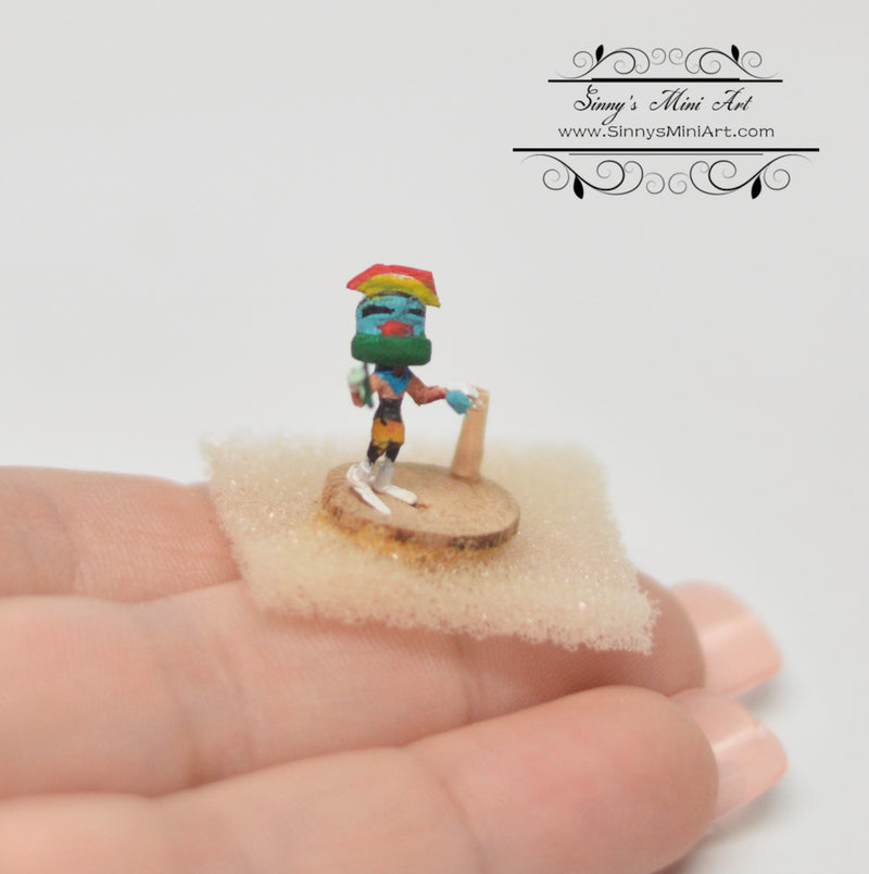 Hand Made Miniature Kachina Doll /Native America /SDTCW-9P