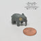 1:12 Dollhouse Miniature Elephant /Light Blue F47-B