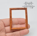 1:12 Dollhouse Miniature Brown Frame / Miniature Photo AZ B0434