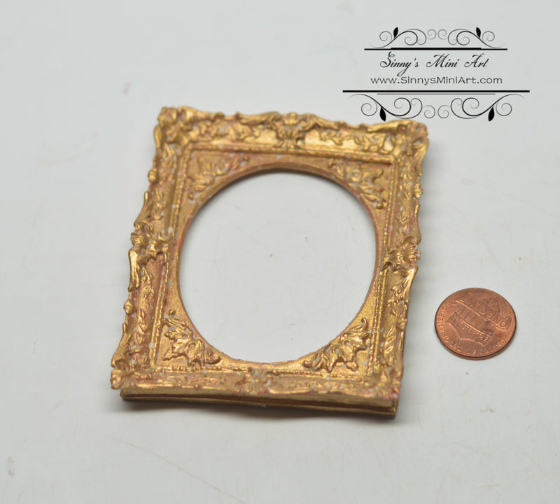 1:12 Dollhouse Miniature Antique Frame / Miniature Photo AZ A3220AN