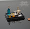 1:12 Dollhouse Miniature Bar Set RP 1.740/5