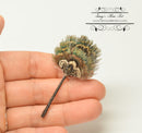 1:12 Dollhouse Miniature Feather Fan H9