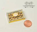 Dollhouse Miniature Chocolates Box / Doll Chocolate / Godiva H12