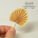 1:12 Dollhouse Miniature Asian Fan H10