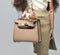 Coffee 1:6 Miniature Doll Handbag/ Doll Purse Miniature luxury Bag MJ C76-G