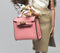 Pink 1:6 Miniature Doll Handbag/ Doll Purse Miniature luxury Bag MJ C76-H