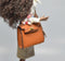 Orange-Brown 1:6 Miniature Doll Handbag/ Doll Purse Miniature luxury Bag MJC76-I