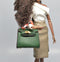 Navy Green 1:6 Miniature Doll Handbag/ Doll Purse Miniature luxury Bag MJ C76-J