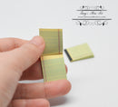 1:12 Dollhouse Miniature Tablet Yellow/ Miniature School HRM 56101Y-BL