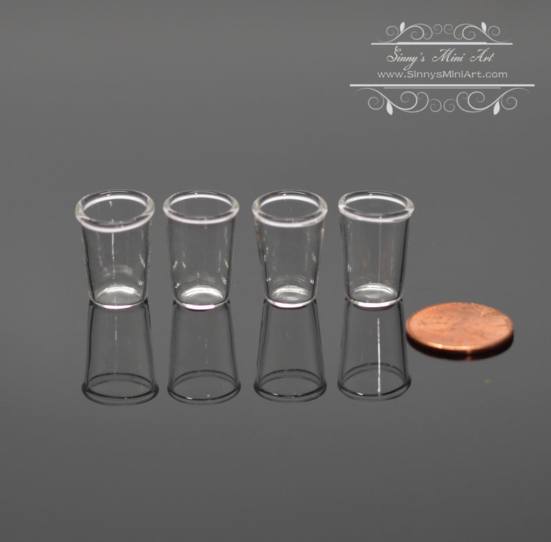 1:12 Miniature Glass Four PC B60-11