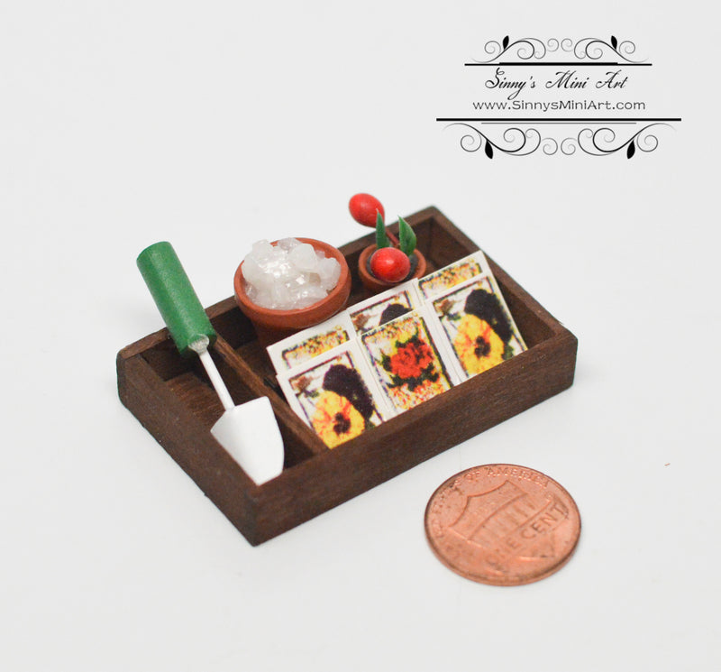 1:12 Dollhouse Miniature Gardening Kit/B76