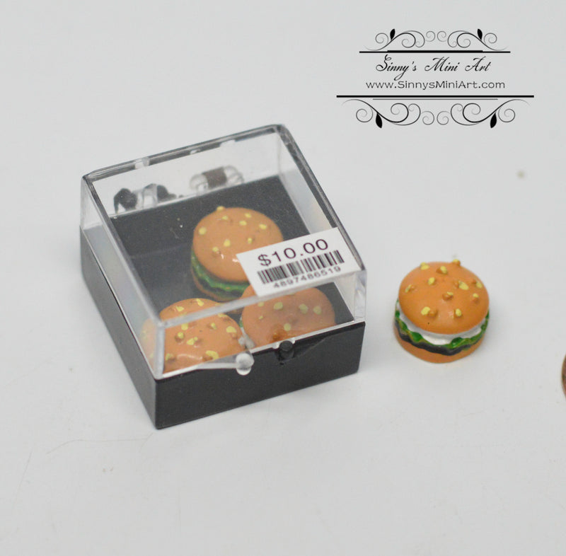 1:12 Dollhouse Miniature Hamburger in Box B78-A