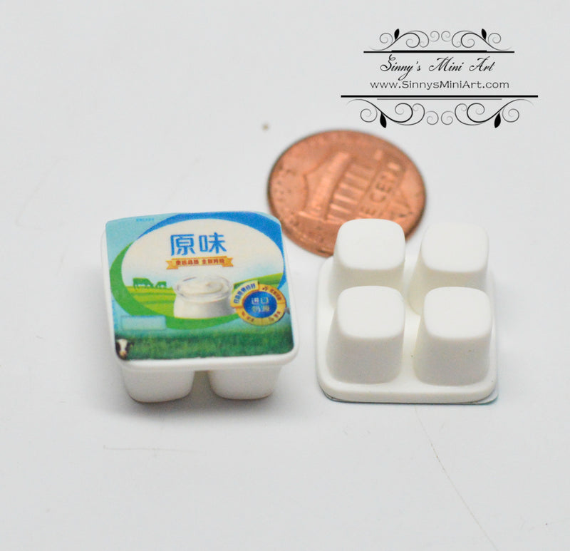 1:12 Dollhouse Miniature Yogurt B84