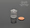 1:6 Miniature Candy Jar with Lid 1 PC B66