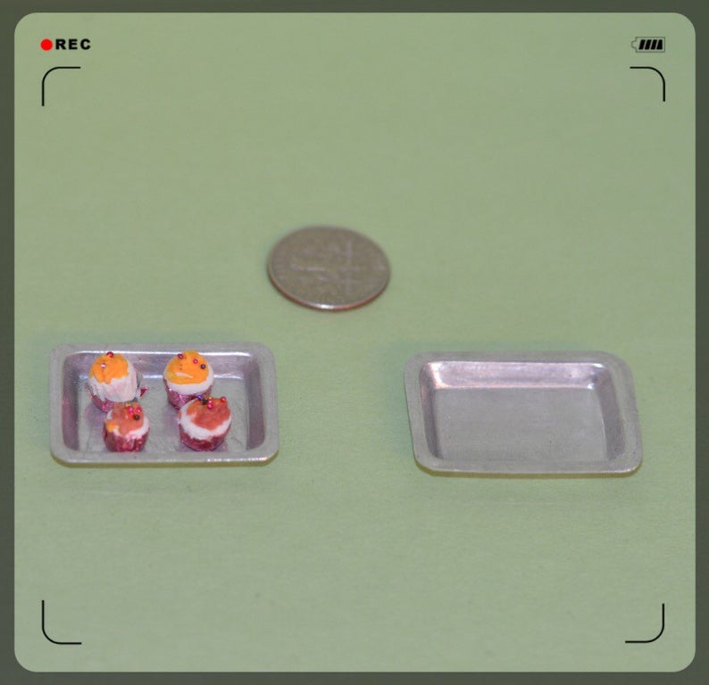 DIS 1:12 Miniature baking Tray/ dollhouse miniatures BD B203