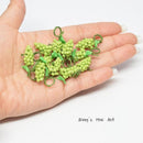 1:12 6 Bunches of Miniature Green Grapes/ Miniature Fruit BD P007
