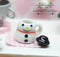 1:12 Dollhouse Miniature Snowman Mug with Removable Top Hat BD B336/AZ G6463
