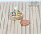 1:12 Dollhouse Miniature Easter Eggs in Basket BD H090