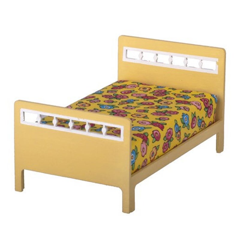 1:12 Dollhouse Miniature Girls' Bed Set KIT DI FS431